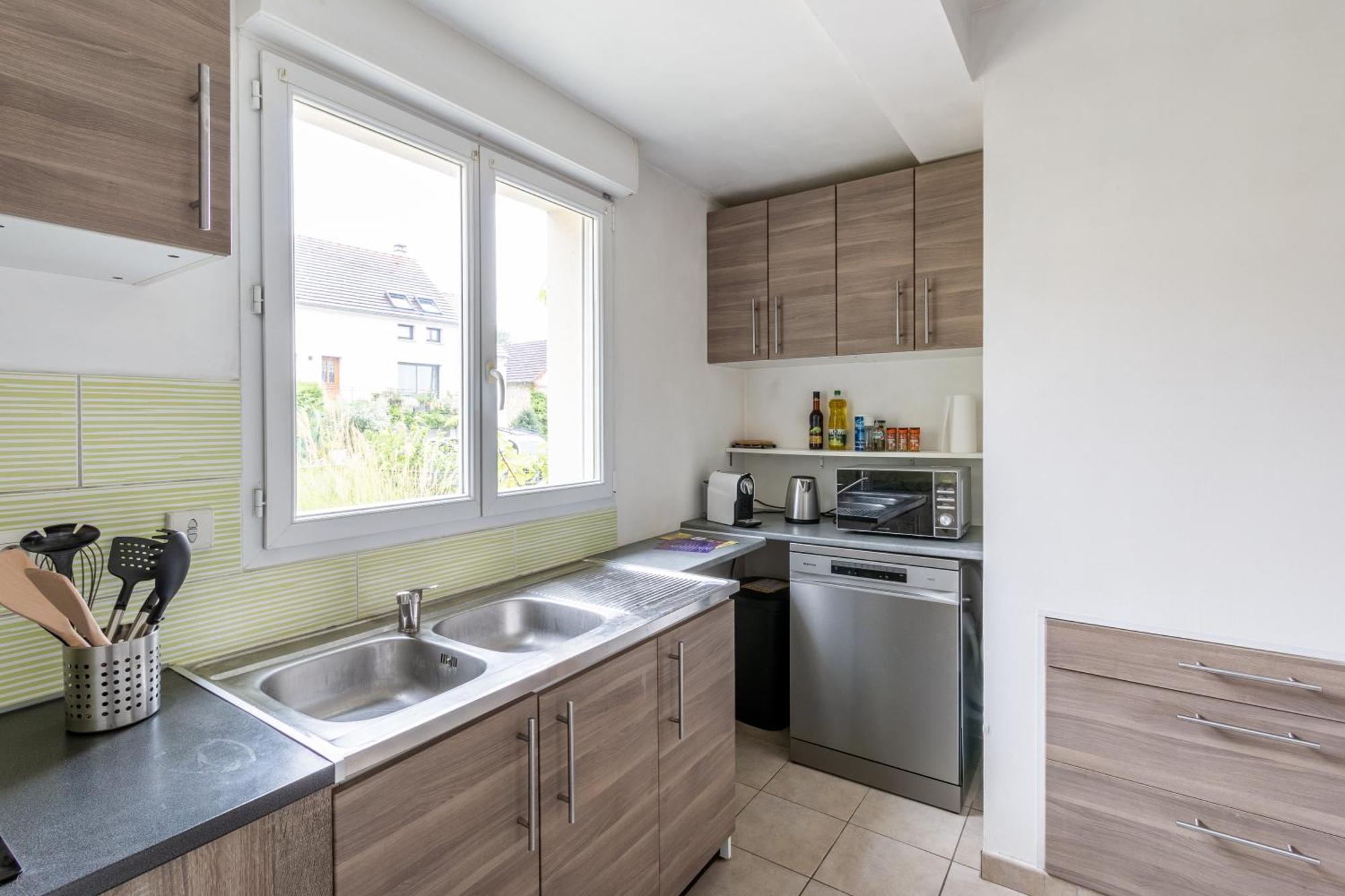 Ferienwohnung Le Poincare, Proche Gare Rer, Parking, Arrivee Autonome Palaiseau Exterior foto